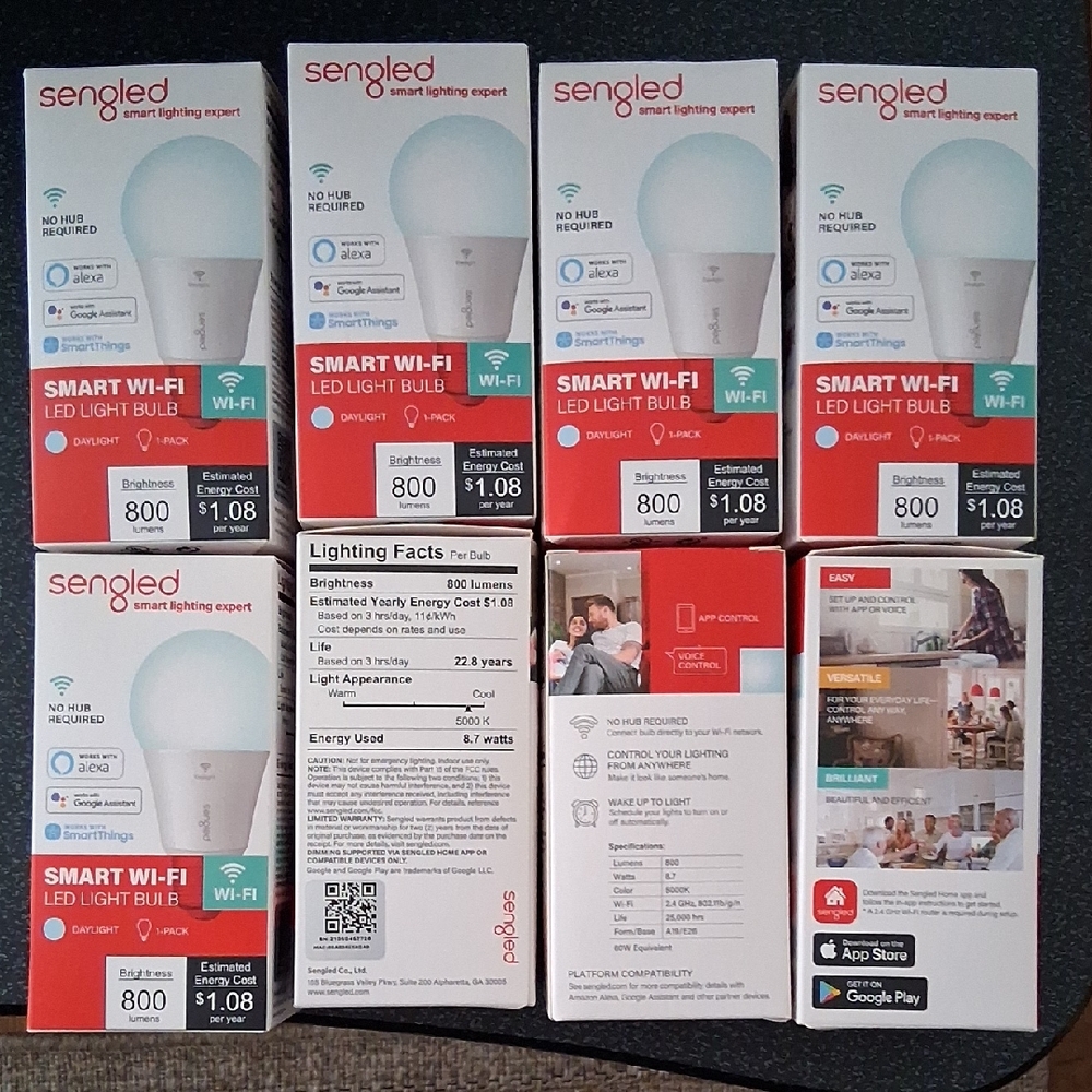Sengled Smart Wi-Fi LED Light Bulb Daylight